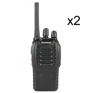2 x Baofeng BF-88E PMR446 walkie talkie