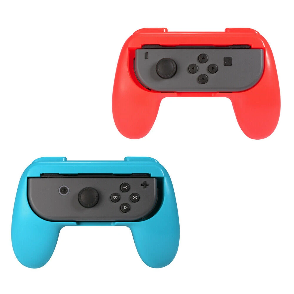 2 st grips för Nintendo Switch Joy-Con, portabla handtag vänster och höger