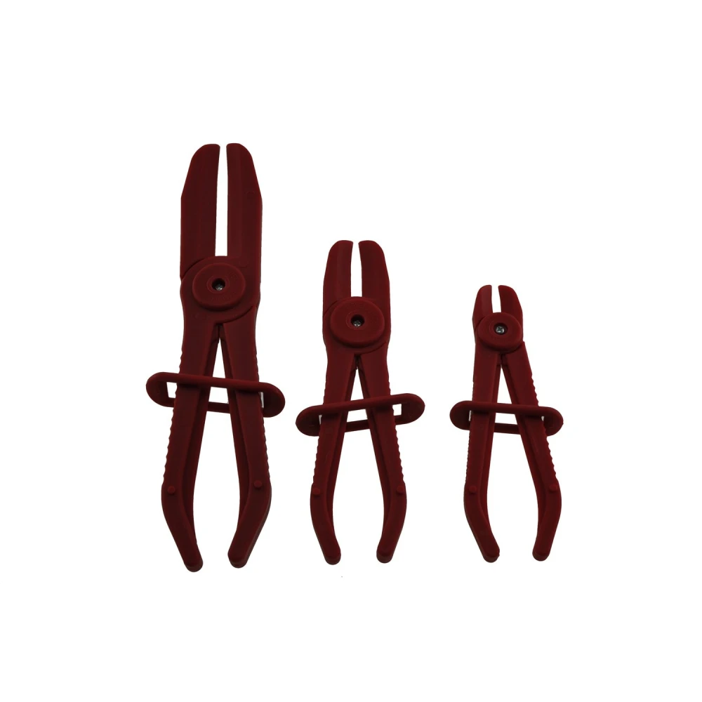 Herramienta para bloquear tubos de freno y aire acondicionado en vehículos