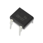 5-pack DB107 likriktarbrygga 1000V 1A DIP4 för elektronik satkit