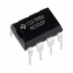 5 st NE555P DIP8 timer för elektronikprojekt, exakt och pålitlig