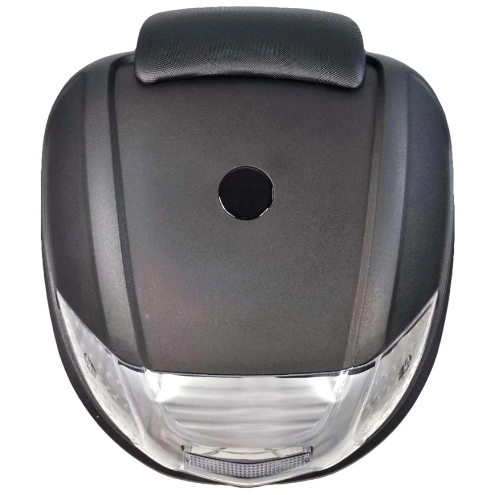 812 Universell motorcykelbox för scooter 30 L hjälmfack för 1 hjälm