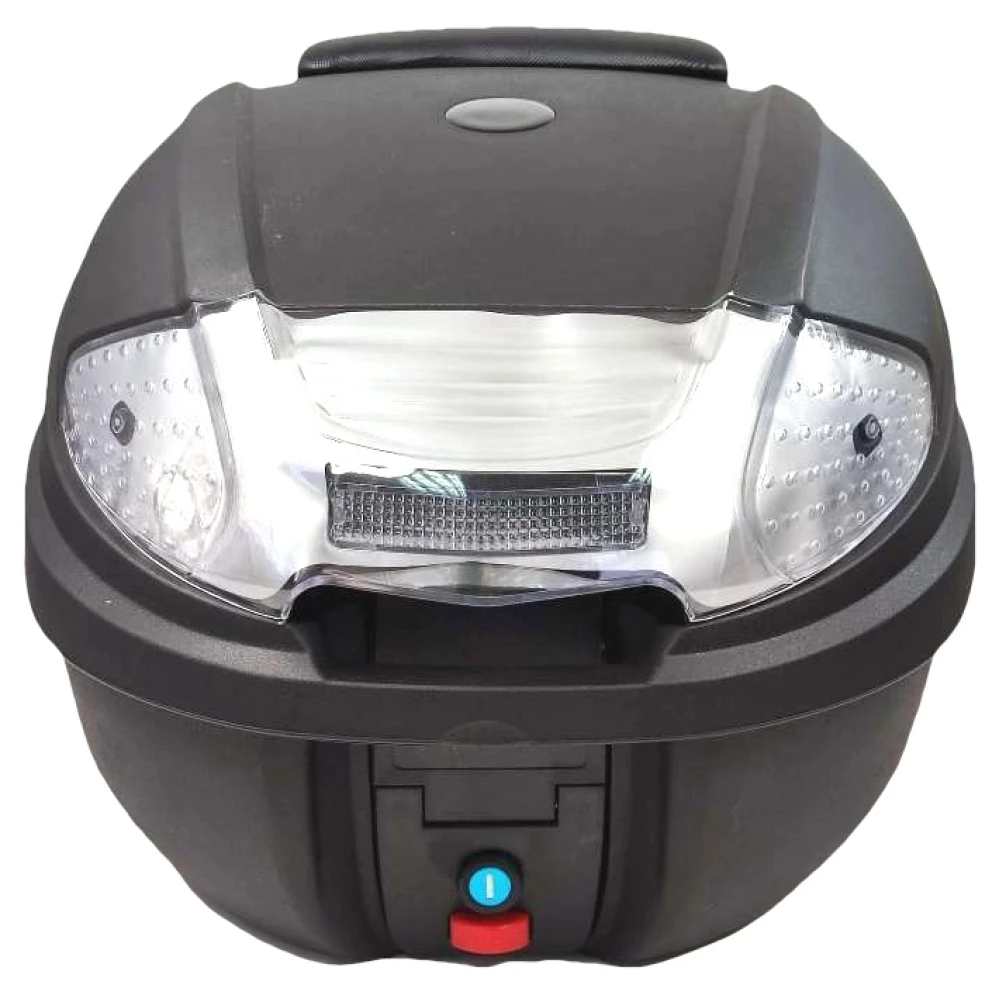 812 Universell motorcykelbox för scooter 30 L hjälmfack för 1 hjälm