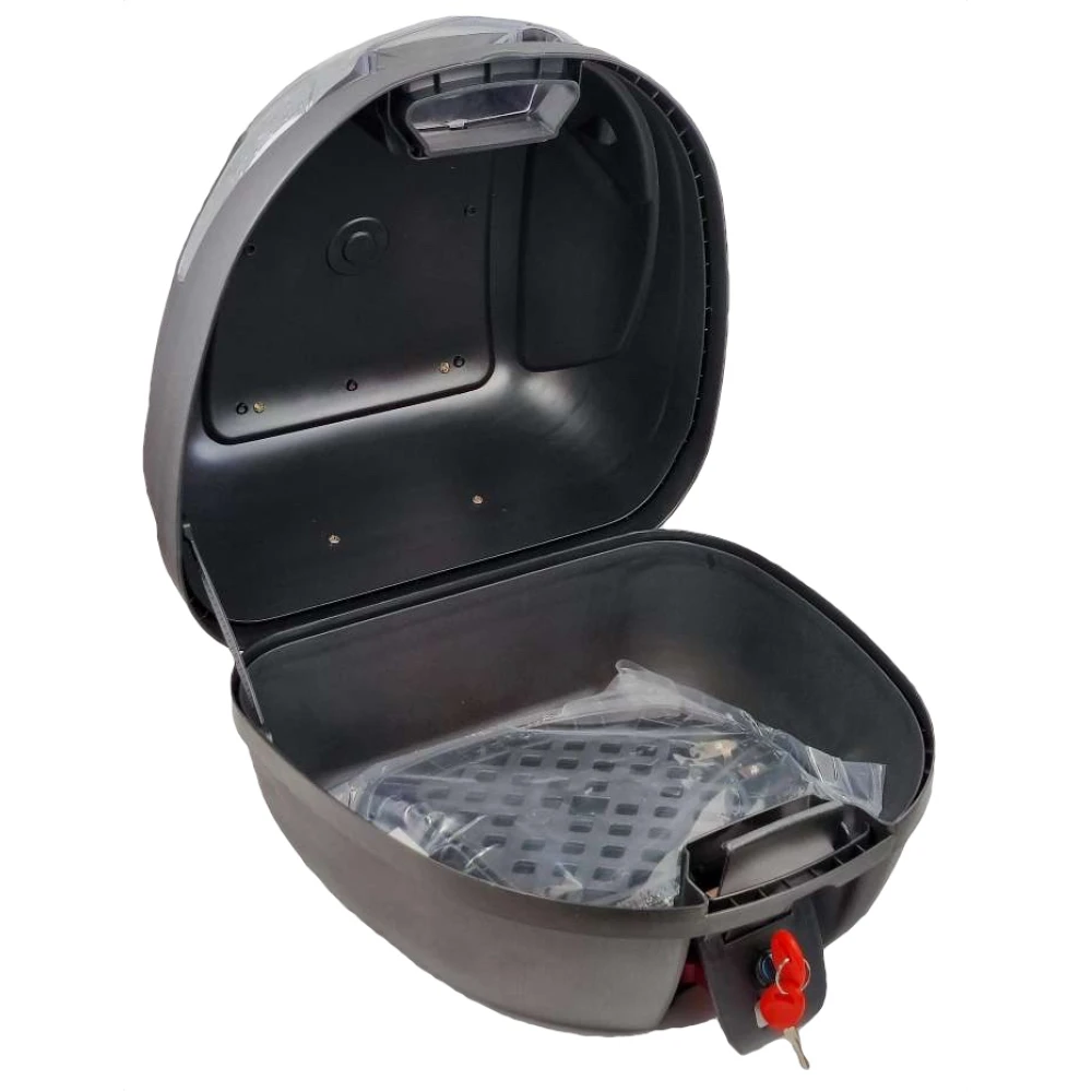 812 Universell motorcykelbox för scooter 30 L hjälmfack för 1 hjälm