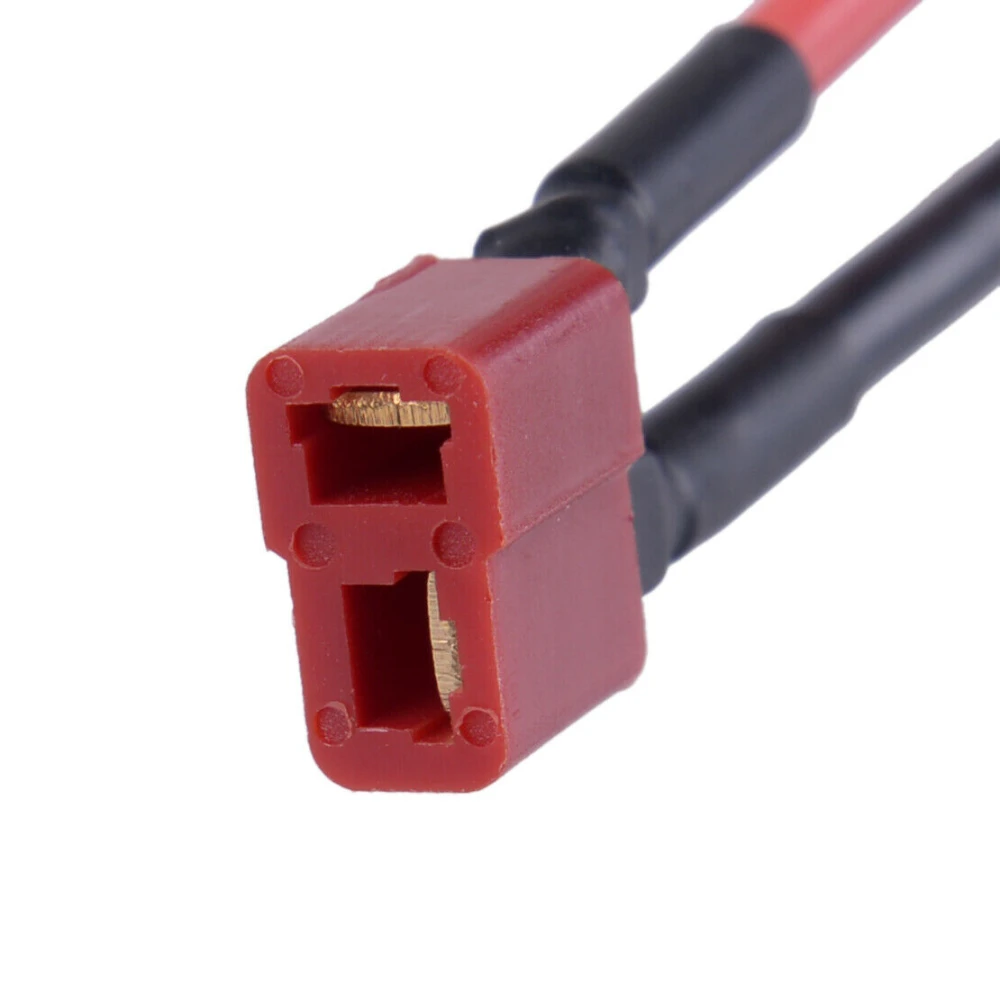 Vista superior del adaptador de carga LiPo 2-6S con conector XT60