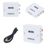 HDMI till RCA-adapter - HDMI till AV-konverterare NTSC/PAL Satkit