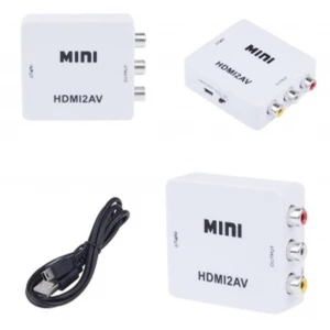 HDMI till RCA-adapter - HDMI till AV-konverterare NTSC/PAL Satkit