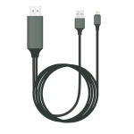 Lightning till HDMI-adapter för iPhone - Apple HDTV-kabel kompatibel med iOS