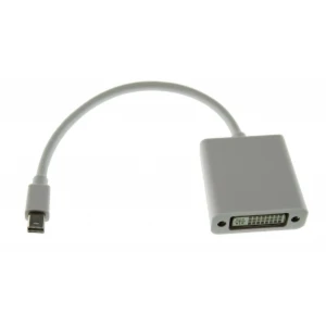 Mini DisplayPort till DVI-adapter för att ansluta Mac och PC till externa skärmar