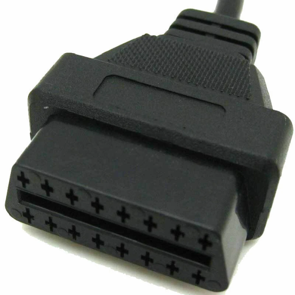 Cable adaptador diagnóstico Porsche 19 pin a 16 pin