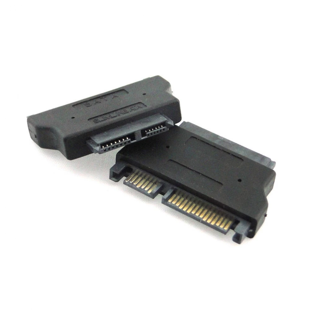 Slimline SATA 13 pin till SATA 22 pin-adapter för optiska enheter