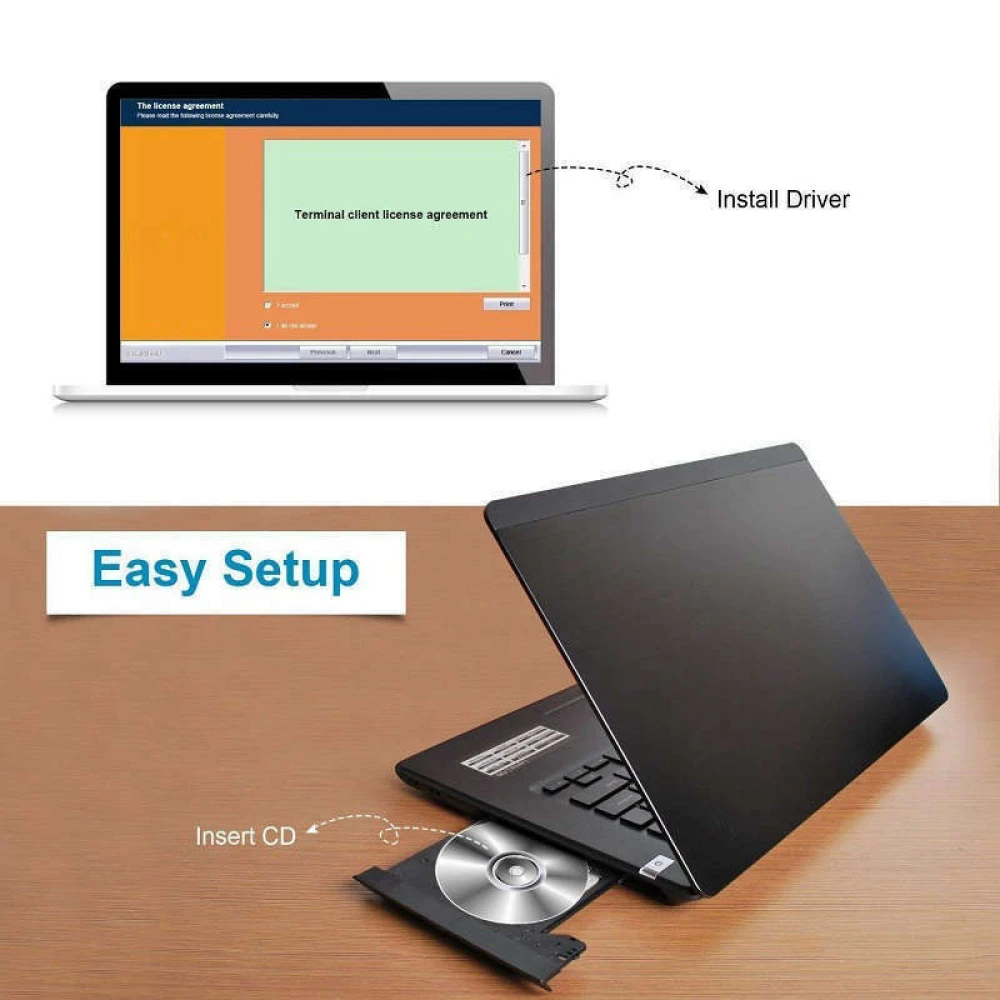 Imagen del adaptador wifi bluetooth usb 150mbps en uso conectado a un ordenador