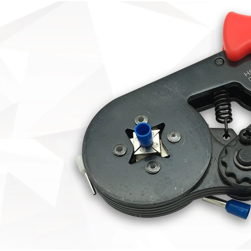 Crimpverktyg med kabelskor 0.25-10 mm² - 1200 delar