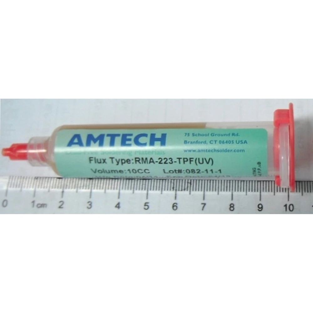 Amtech RMA-223-TPF(UV) lödflux 10cc för professionell elektroniklödning