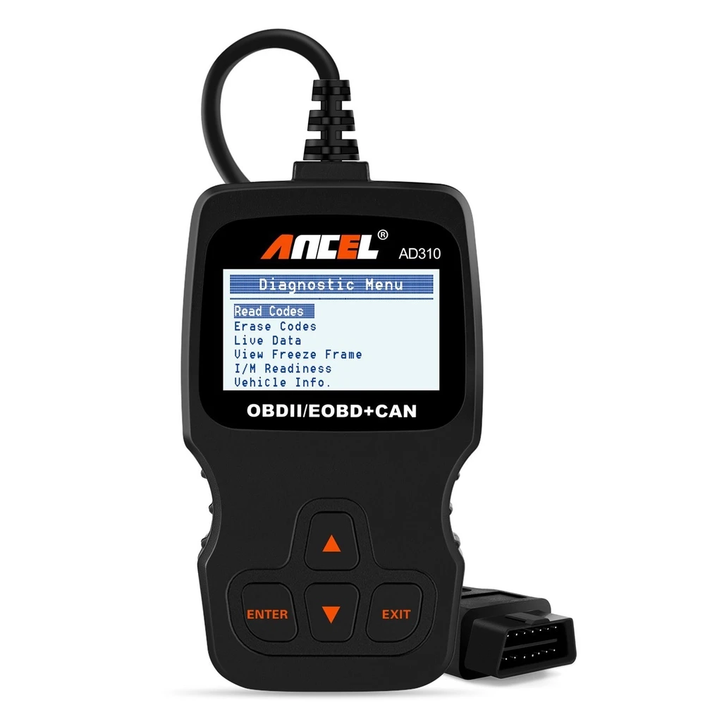 Ancel AD310 OBD2-felkodsläsare och motordiagnosverktyg