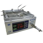 Aoyue 853a++ förvärmningsstation med digital styrning och utdragbart stöd