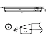 Aoyue LF-2B lödspets med inbyggt motstånd för lödstationer