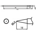 Aoyue LF-LB lödspets med inbyggt motstånd för lödstation