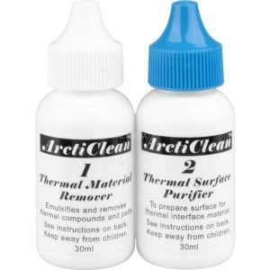 Arctic Silver ArctiClean 1+2 rengöringskit 30ml för processorer och kylflänsar