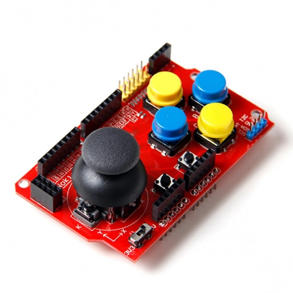 Arduino Joystick Shield – joystickkort för Arduino Uno och Mega