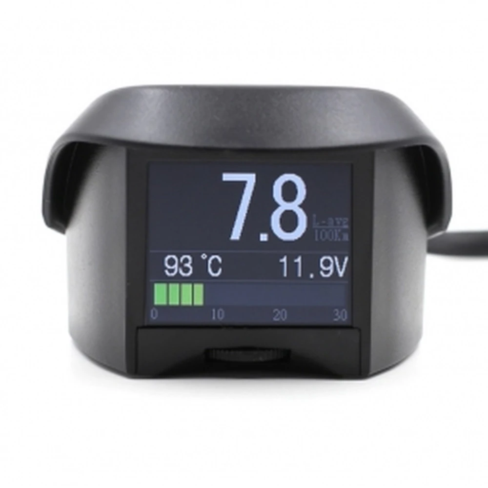 Autool X50 Plus OBD2 multifunktion: hastighet, trippmätare, termometer och diagnos