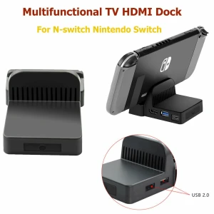 Portabel dock för Nintendo Switch - kompakt HDMI USB mini dock