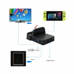 Portabel dock för Nintendo Switch - kompakt HDMI USB mini dock