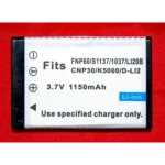 Kompatibelt Casio NP-30-batteri - Li-Ion 3.6V 1150mAh för kameror