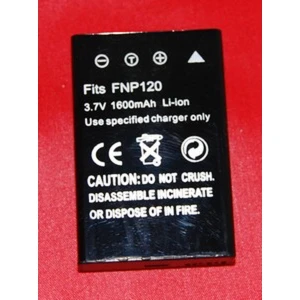 Kompatibelt Fuji NP-120-batteri för Fuji, Pentax och Ricoh-kameror