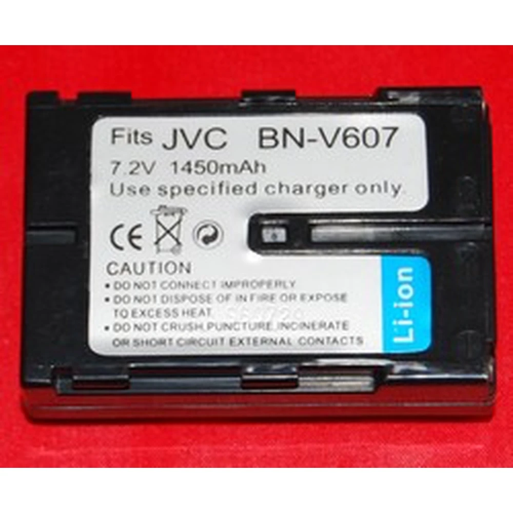 Kompatibelt JVC BN-V607-batteri för digitalkameror och videokameror