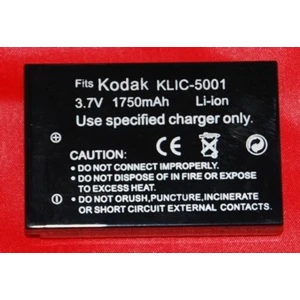 Kompatibelt Kodak KLIC-5001-batteri för digitalkameror och videokameror