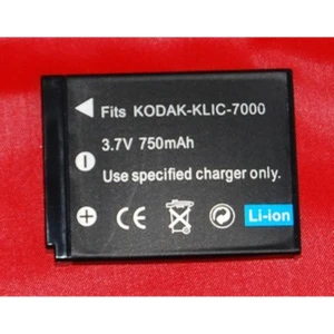 Kompatibelt Kodak KLIC-7000-batteri för digitalkameror och videokameror