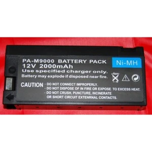 Kompatibelt Panasonic M9000-batteri Ni-Mh 12V 2000mAh för digitalkameror