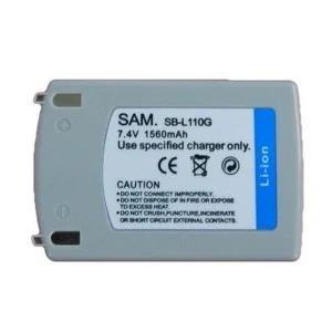 satkit Kompatibelt Samsung SB-L110G-batteri för Samsung digitalkameror