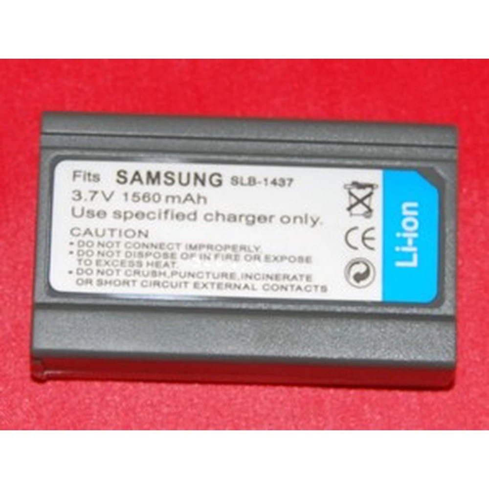 Kompatibelt Samsung SLB-1437-batteri för digitalkameror