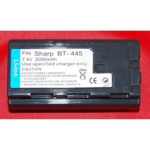 satkit Kompatibelt Sharp BT-445-batteri för digitalkameror