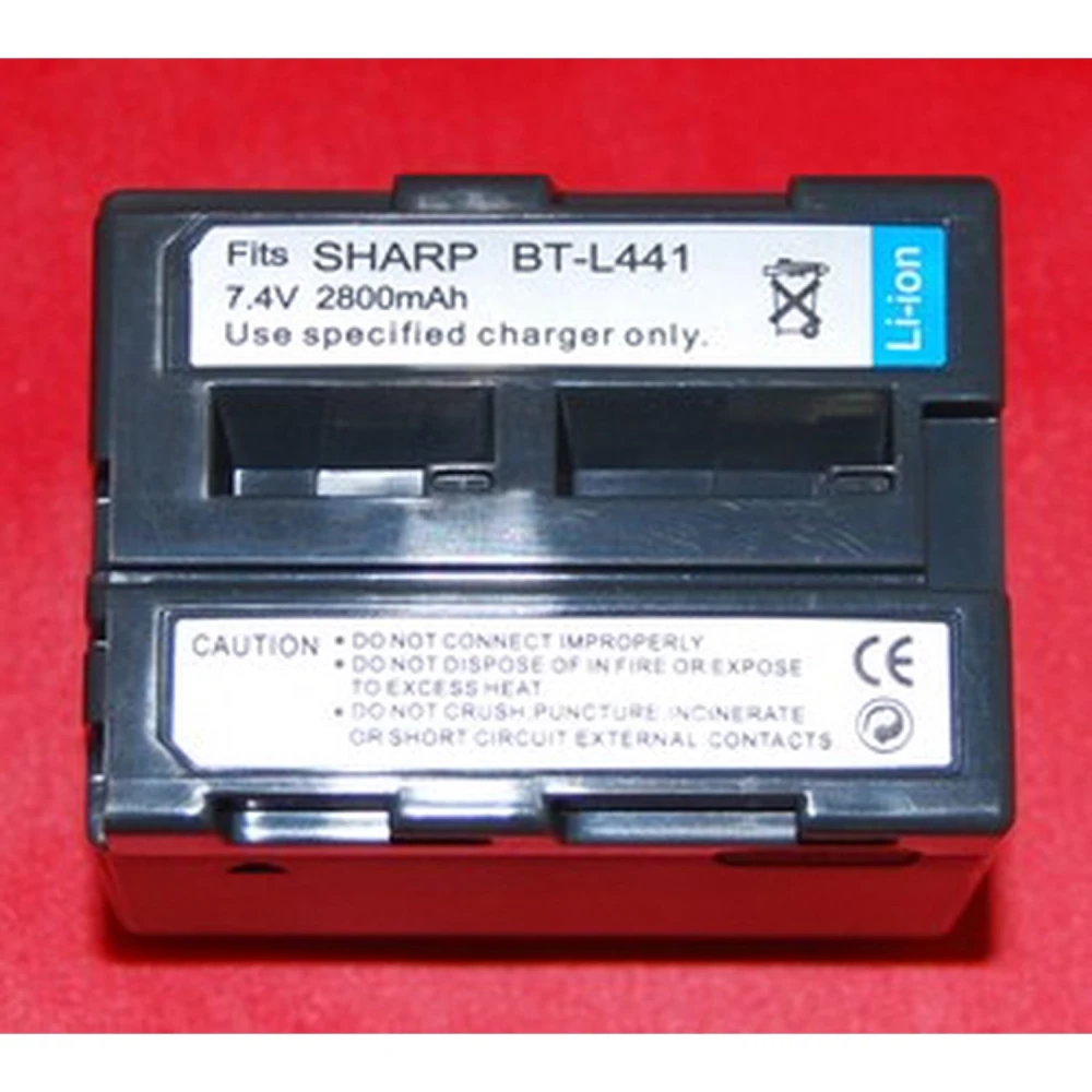 Kompatibelt Sharp BT-L441-batteri för Sharp-videokameror