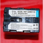Kompatibelt Sony NP-QM91D-batteri för Sony digitalkameror och videokameror