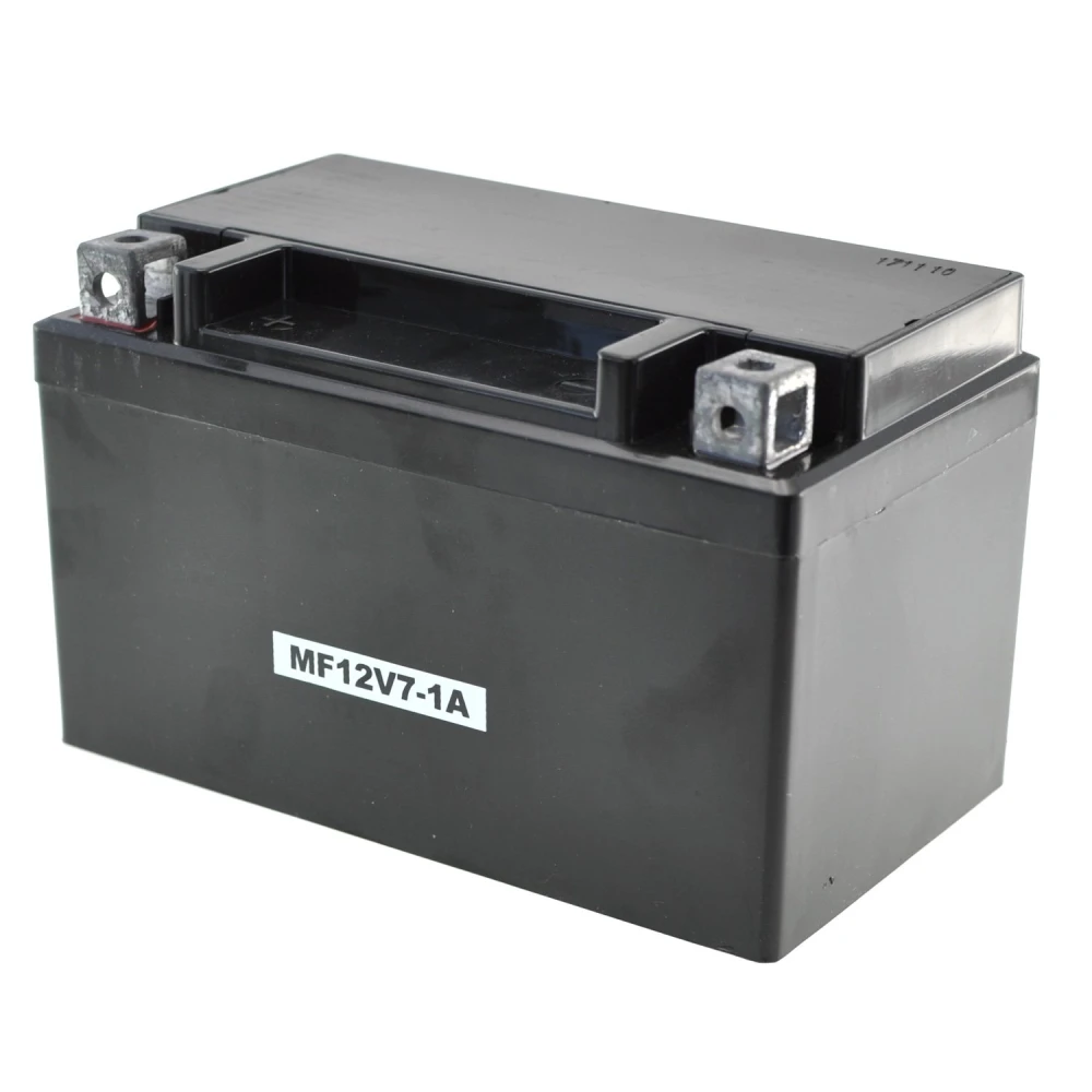 Motorcykelbatteri MTX7A YTX7A-BS Gel 12V 6Ah för kompatibla motorcyklar