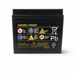 Motorcykelbatteri AGM 12V 10Ah OUTDO UTX12-BS(MF) - Kompatibel Yuasa YTX12-BS / GTX12-BS / ETX12-BS