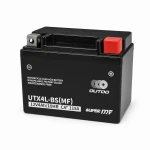 Motorcykelbatteri AGM 12V 4Ah OUTDO UTX4L-BS(MF) - Kompatibel Yuasa YTX4L-BS / GTX4L-BS / ETX4L-BS