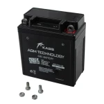 Motorcykelbatteri YB3L-B gel 12V 3Ah för Yamaha och kompatibla