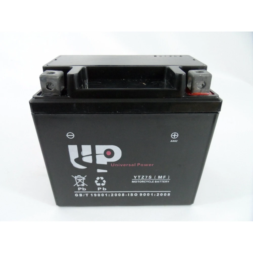 Motorcykelbatteri YTZ7S 12V 6Ah - passar flera motorcykelmodeller