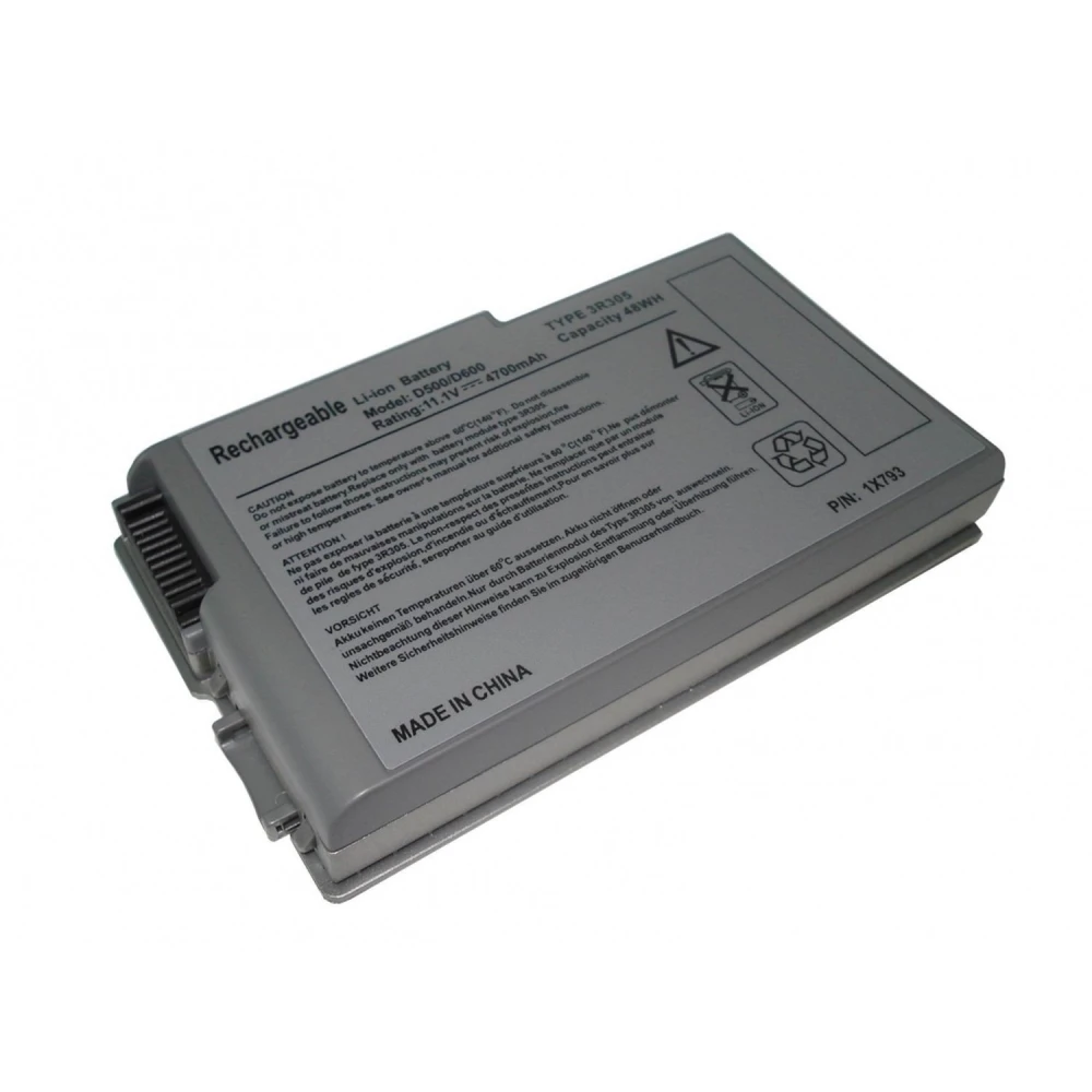 Batteri till Dell D500 4400mAh kompatibelt med D600 och 600m