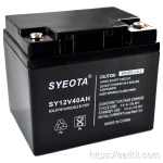 Uppladdningsbart förseglat blybatteri 12V 40Ah Sy40-12