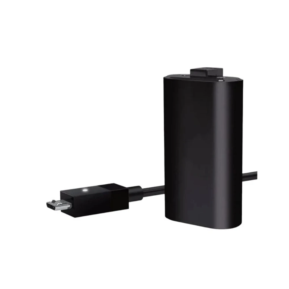 Uppladdningsbart Xbox One-batteri 1200mAh med medföljande USB-laddkabel