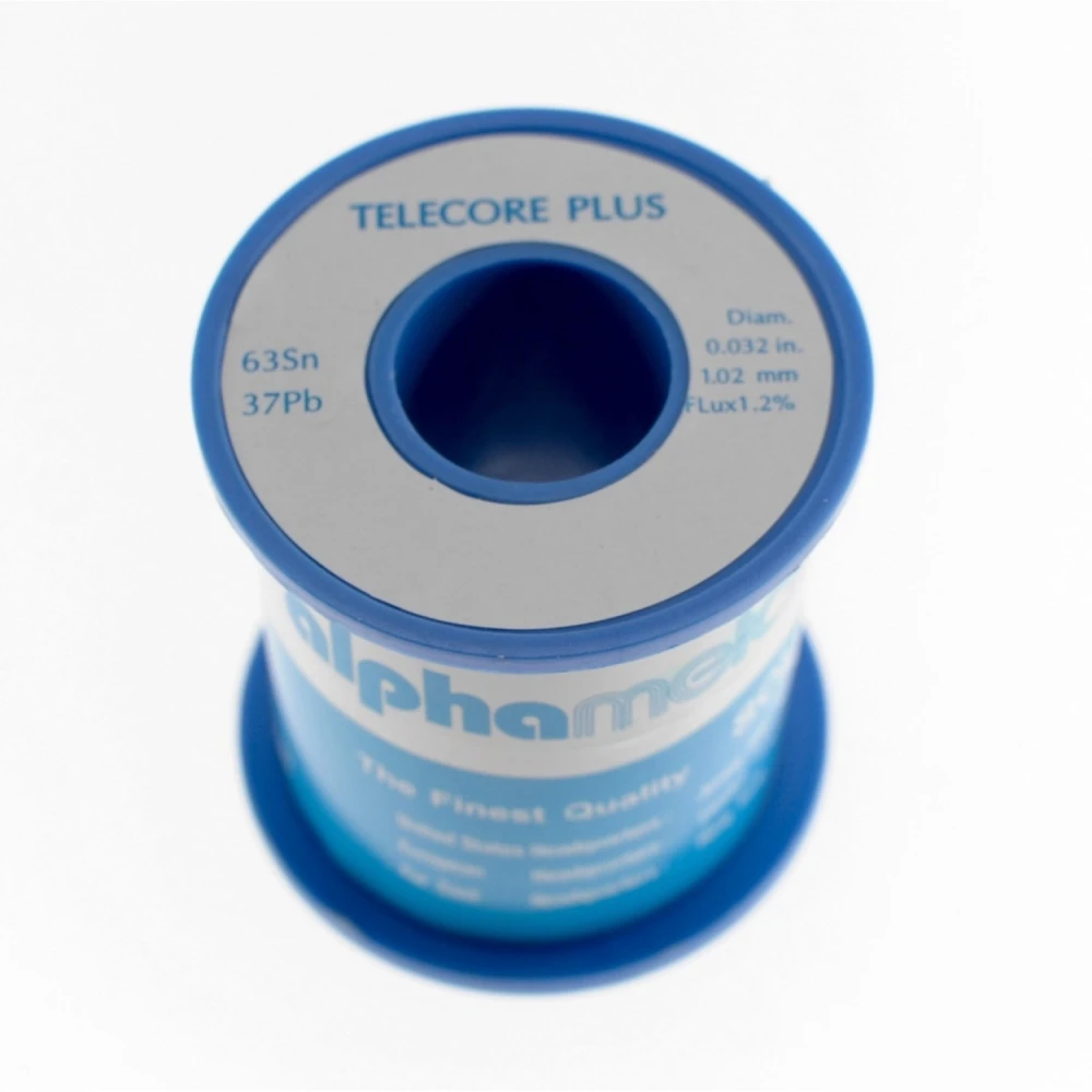 Lödtenn 1 mm 400 g Alpha för elektroniklödning