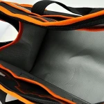 Bolsa herramientas electricista pequeña JM-B03 abierta con compartimentos internos