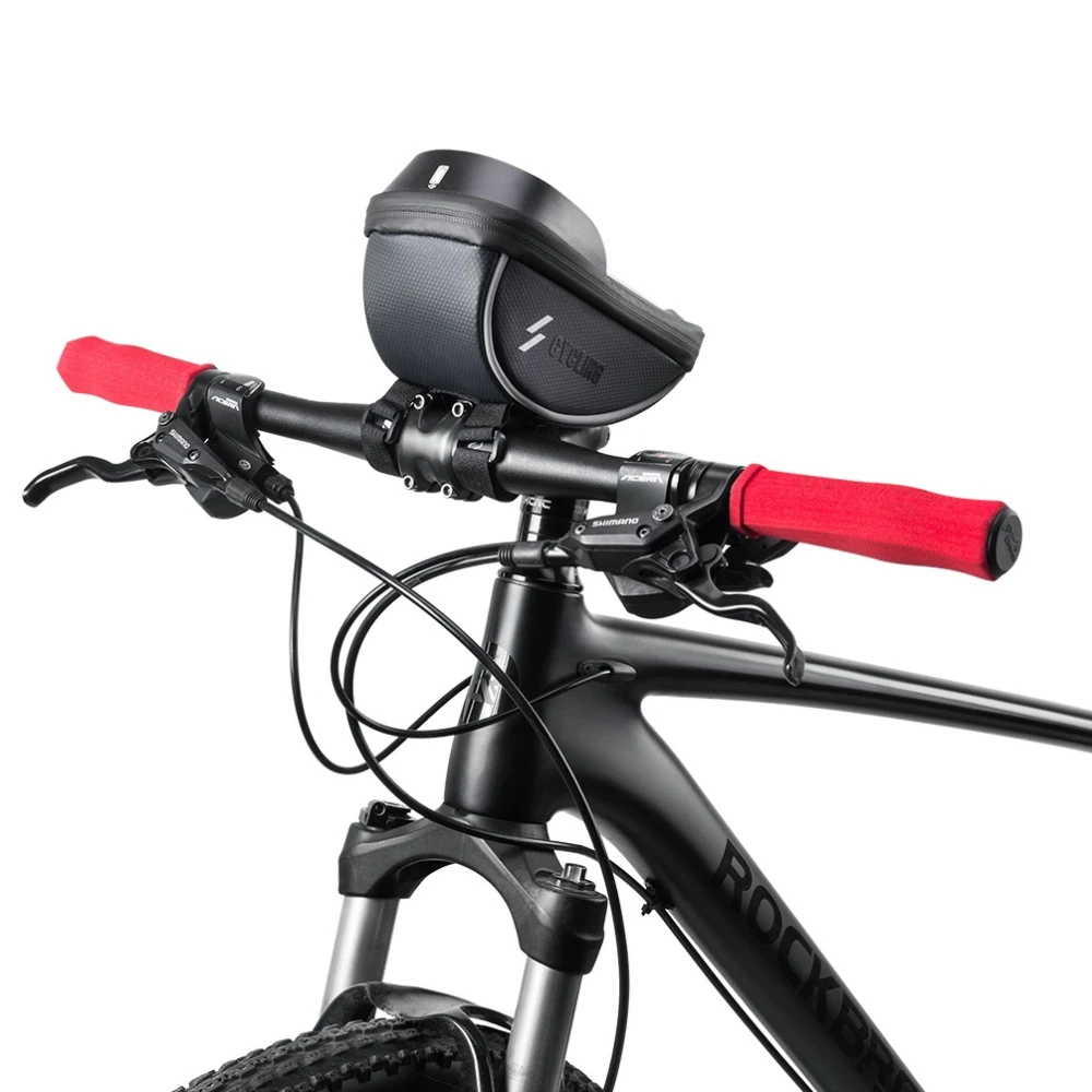 Cykelväska för mobil med pekskärm och solskärm 0.5L