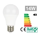 LED-lampa E27 14W 3000K varmvit för effektiv belysning